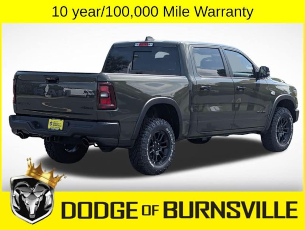 New 2026 Ram 1500 REBEL CREW CAB 4X4 5'7 BOX Pickup