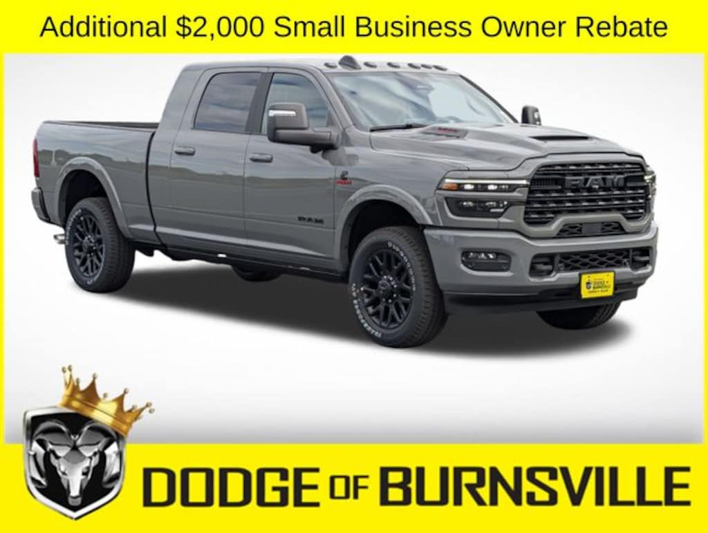 New 2026 Ram 3500 LIMITED MEGA CAB 4X4 6'4 BOX Pickup