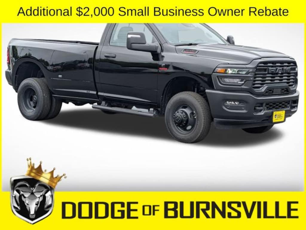 New 2026 Ram 3500 TRADESMAN REGULAR CAB 4X4 8' BOX Pickup