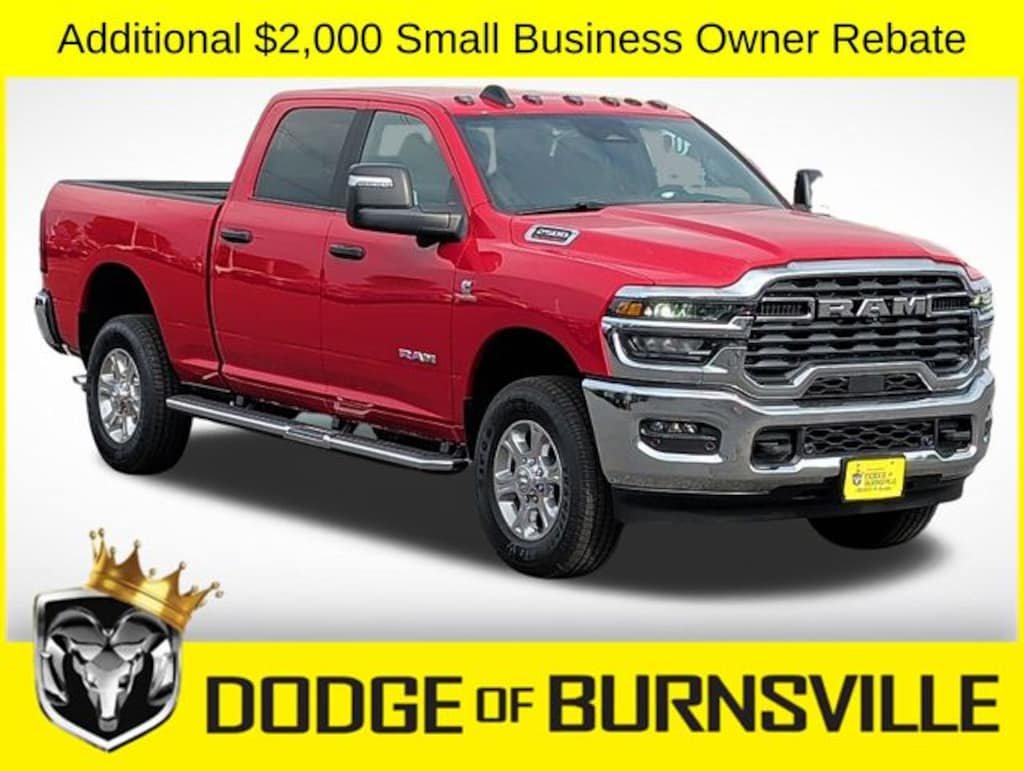 New 2026 Ram 2500 Big Horn Crew Cab 4x4 6'4 Box Pickup