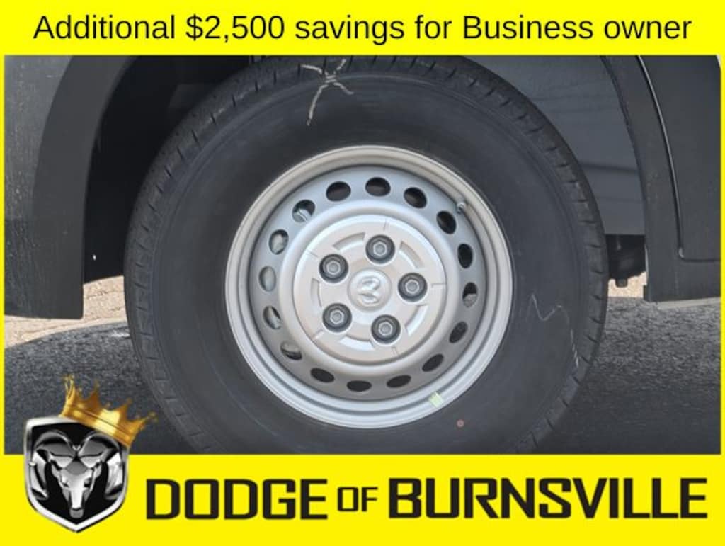 New 2026 Ram ProMaster PROMASTER 2500 TRADESMAN CARGO VAN HIGH ROOF 159' Cargo Van
