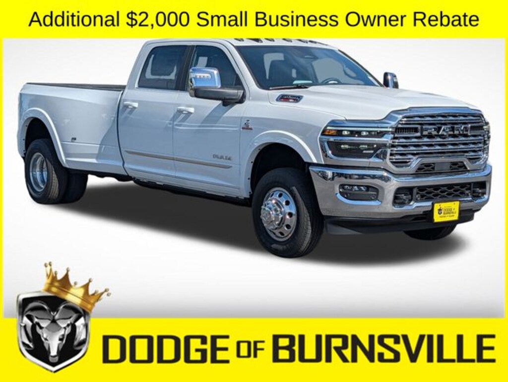 New 2026 Ram 3500 LIMITED CREW CAB 4X4 8' BOX Pickup