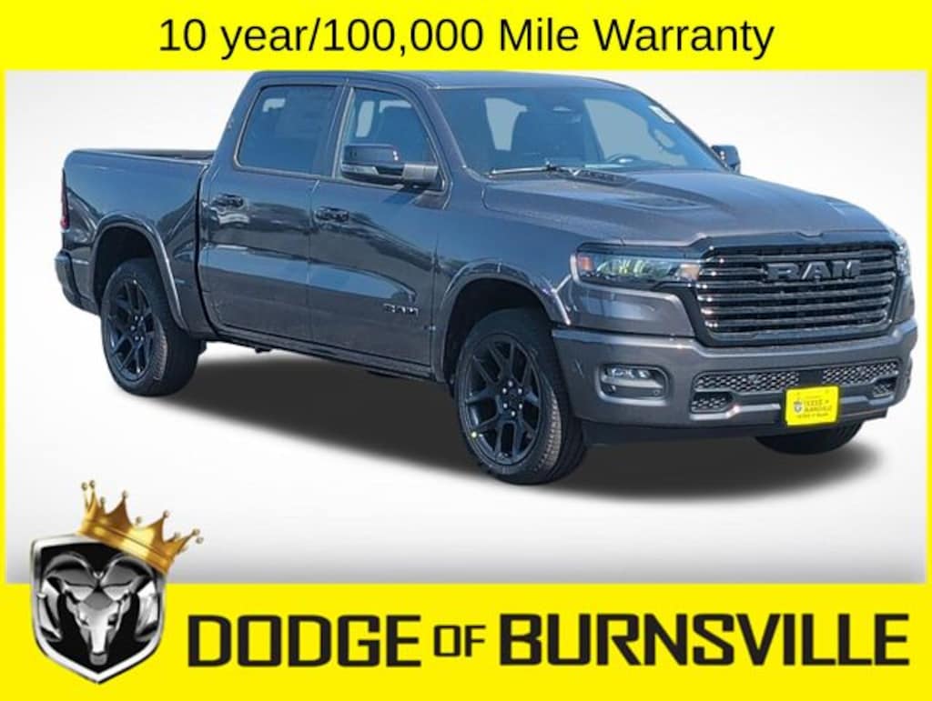 New 2026 Ram 1500 LARAMIE CREW CAB 4X4 5'7 BOX Pickup