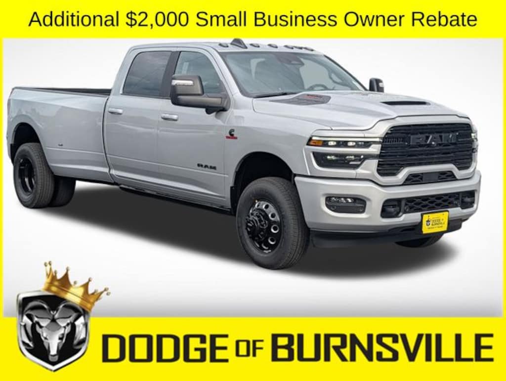 New 2026 Ram 3500 LARAMIE CREW CAB 4X4 8' BOX Pickup