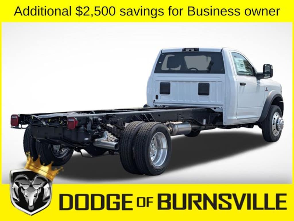 New 2026 Ram 5500 TRADESMAN CHASSIS REGULAR CAB 4X4 120' CA Pickup