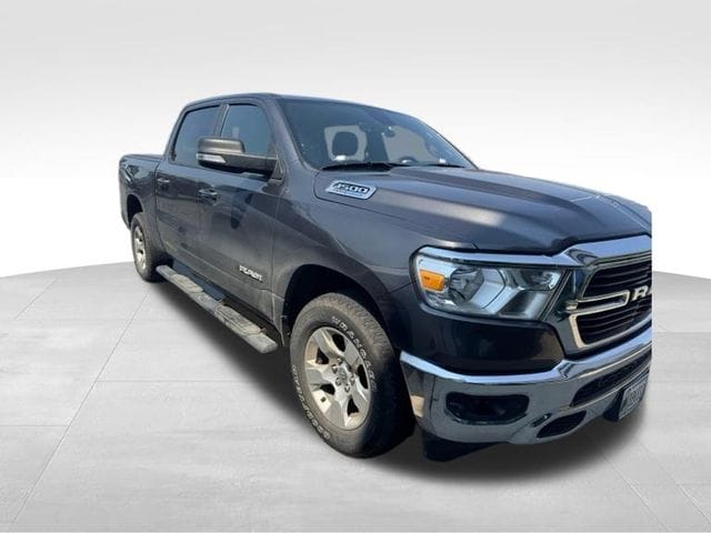 Used 2021 RAM Ram 1500 Pickup Big Horn/Lone Star with VIN 1C6SRFFTXMN754803 for sale in Burnsville, Minnesota