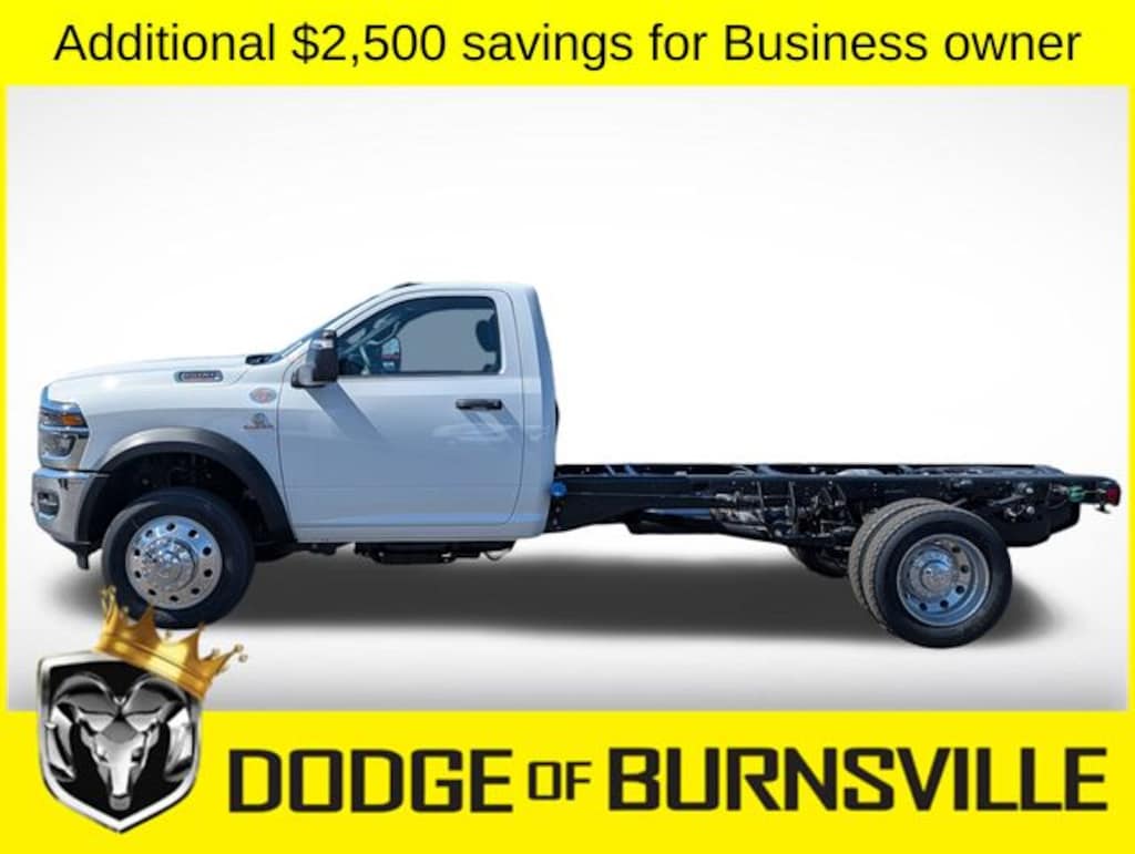 New 2026 Ram 5500 TRADESMAN CHASSIS REGULAR CAB 4X4 84' CA Pickup
