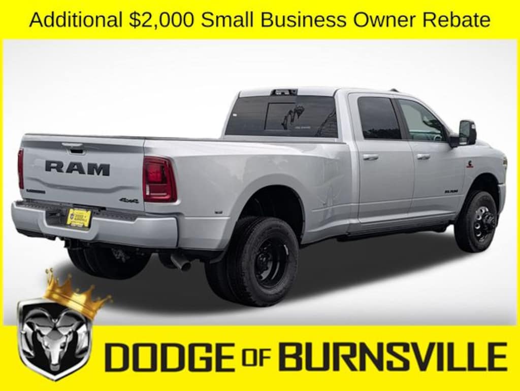 New 2026 Ram 3500 LARAMIE CREW CAB 4X4 8' BOX Pickup