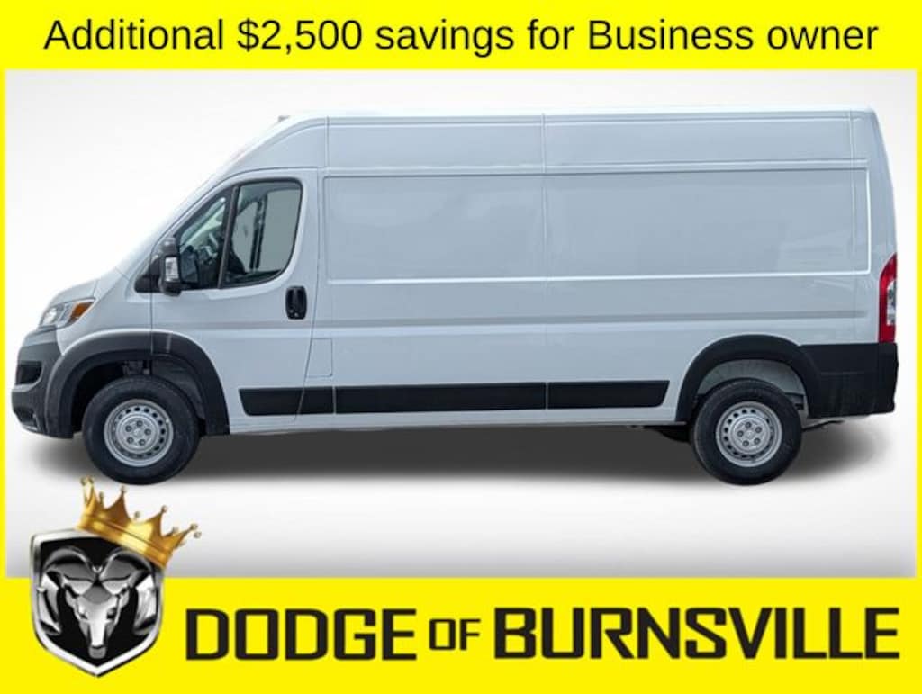 New 2026 Ram ProMaster PROMASTER 2500 TRADESMAN CARGO VAN HIGH ROOF 159' Cargo Van