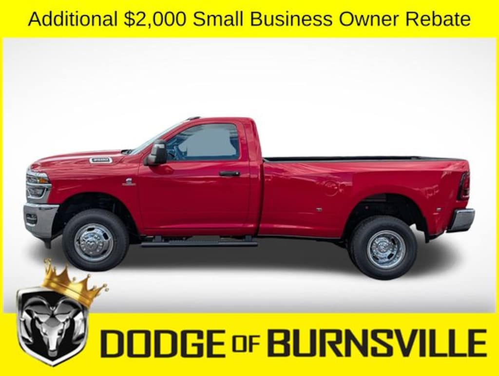 New 2026 Ram 3500 TRADESMAN REGULAR CAB 4X4 8' BOX Pickup