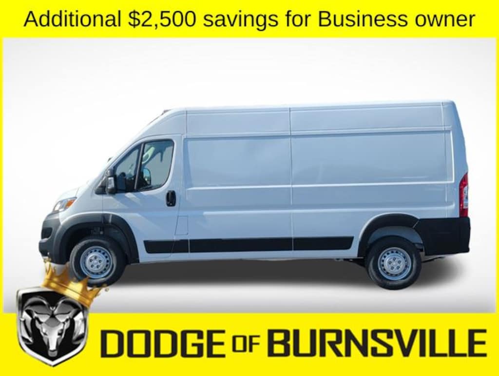 New 2026 Ram ProMaster PROMASTER 2500 TRADESMAN CARGO VAN HIGH ROOF 159' Cargo Van