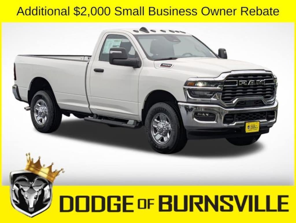 New 2026 Ram 3500 TRADESMAN REGULAR CAB 4X4 8' BOX Pickup