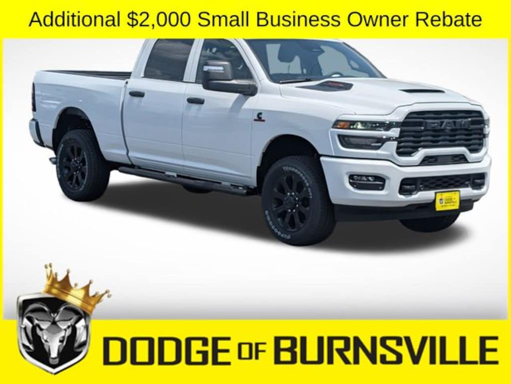New 2026 Ram 2500 BLACK EXPRESS CREW CAB 4X4 6'4 BOX Pickup