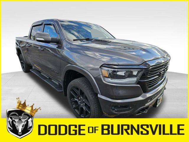 Used 2020 RAM Ram 1500 Pickup Laramie with VIN 1C6SRFRT5LN237080 for sale in Burnsville, Minnesota