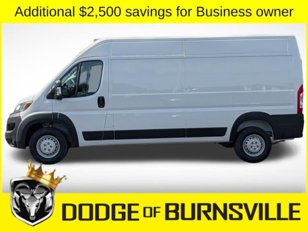 New 2026 Ram ProMaster PROMASTER 2500 TRADESMAN CARGO VAN HIGH ROOF 159' Cargo Van