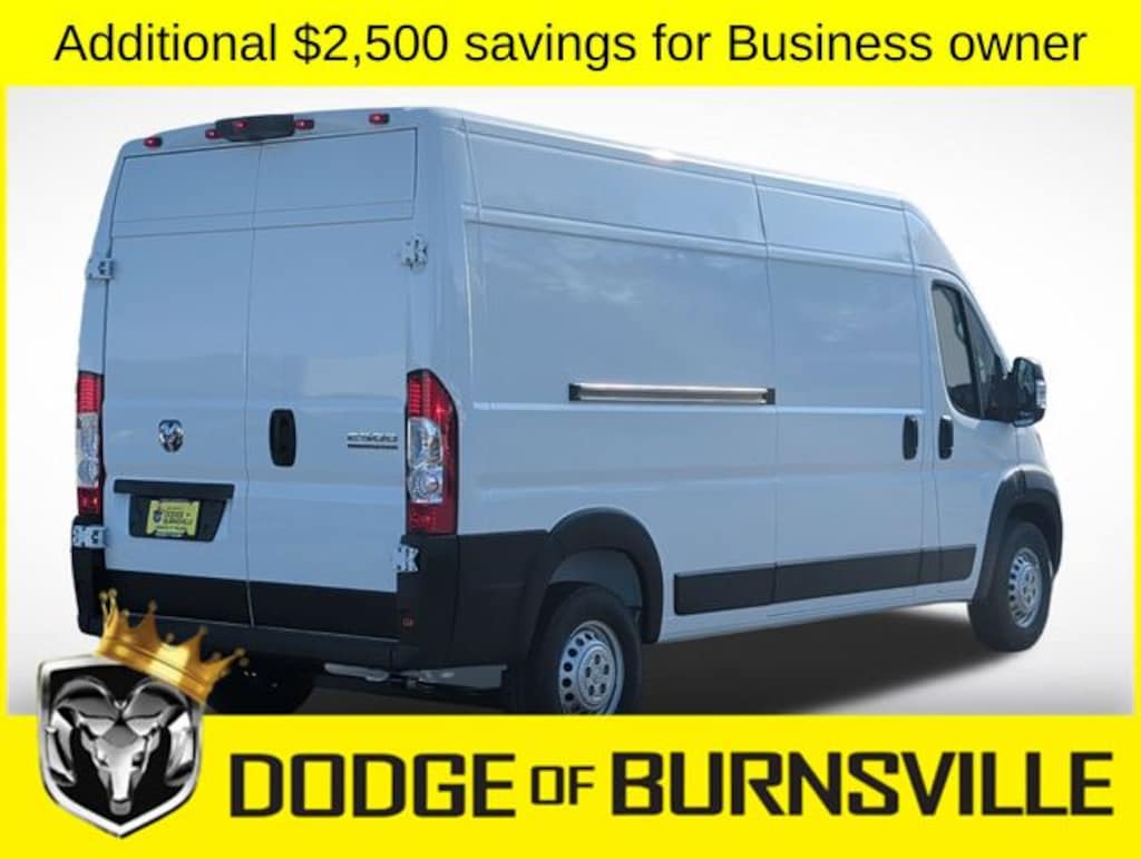 New 2026 Ram ProMaster PROMASTER 2500 TRADESMAN CARGO VAN HIGH ROOF 159' Cargo Van