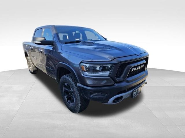 Used 2019 RAM Ram 1500 Pickup Rebel with VIN 1C6SRFLT6KN557340 for sale in Burnsville, Minnesota
