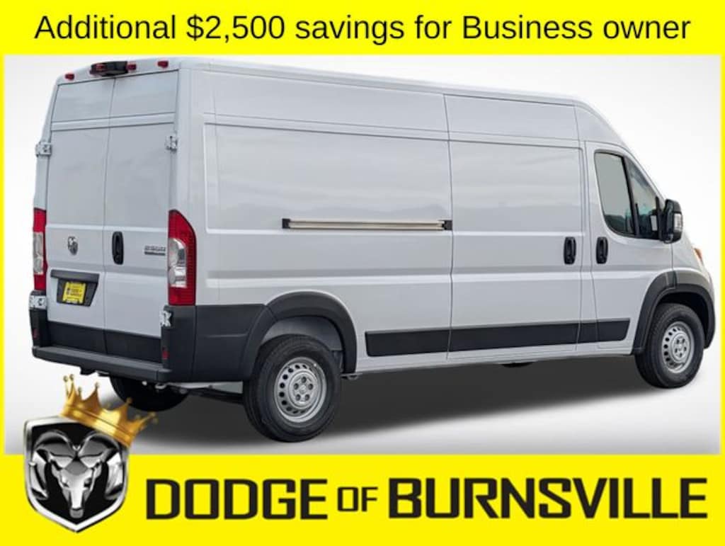 New 2026 Ram ProMaster PROMASTER 2500 TRADESMAN CARGO VAN HIGH ROOF 159' Cargo Van