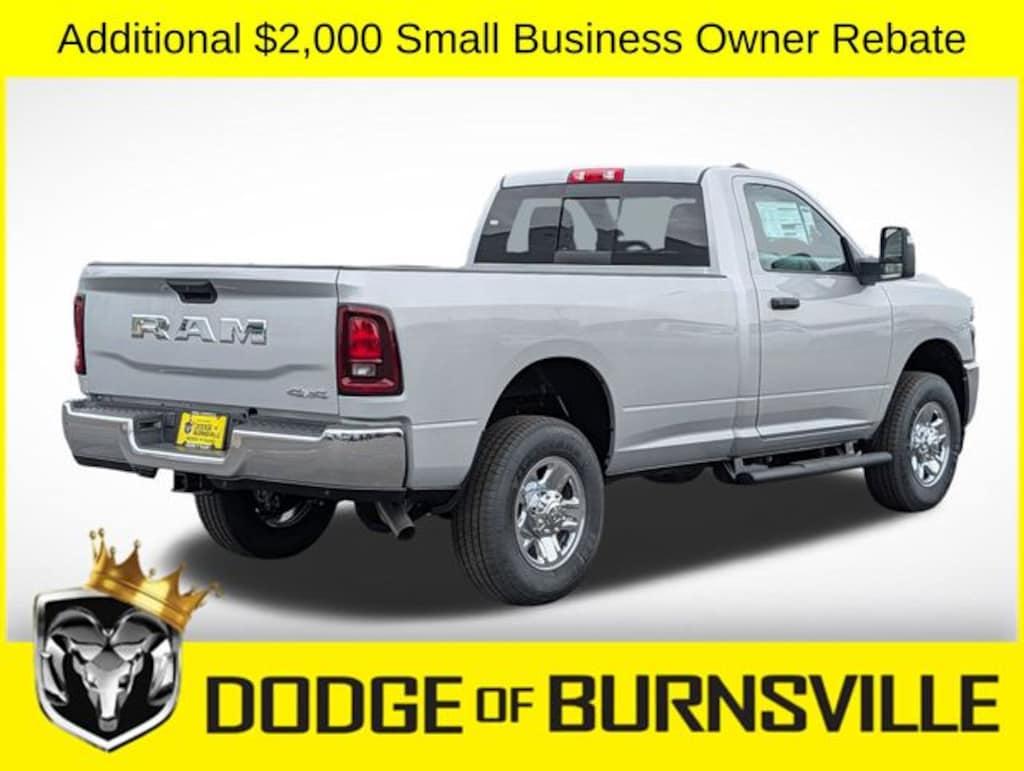 New 2026 Ram 3500 TRADESMAN REGULAR CAB 4X4 8' BOX Pickup