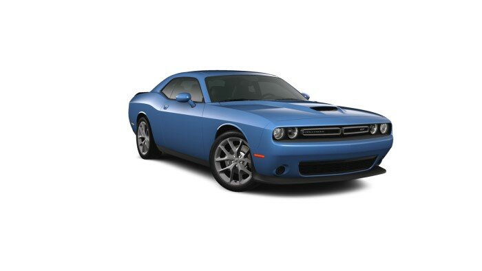 Blue Dodge Challenger GT Trim.