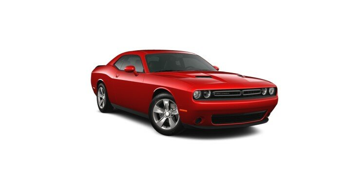 Red Dodge Challenger SXT Trim