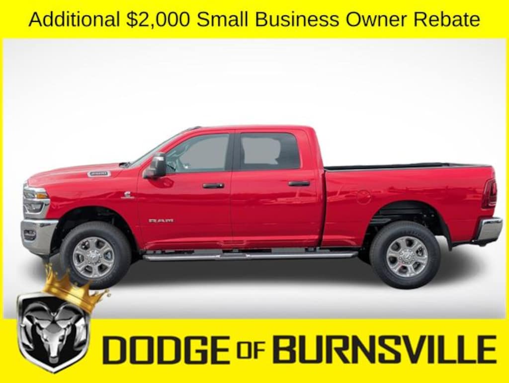 New 2026 Ram 2500 Big Horn Crew Cab 4x4 6'4 Box Pickup
