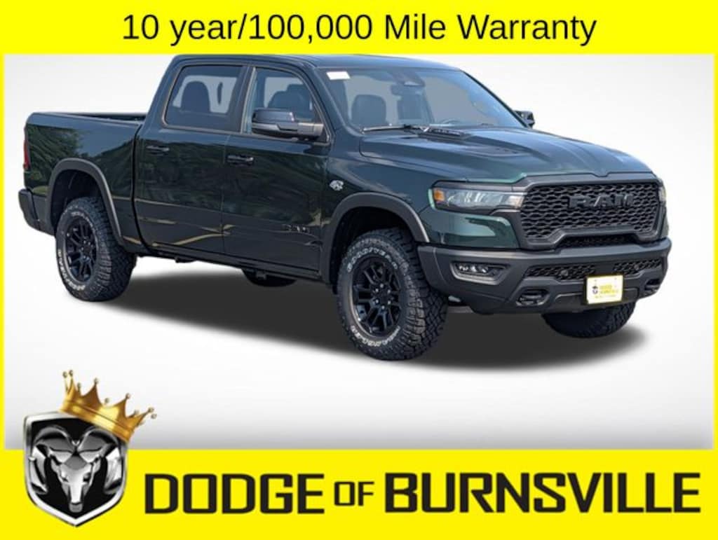 New 2026 Ram 1500 REBEL CREW CAB 4X4 5'7 BOX Pickup