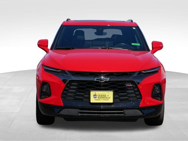 Used 2020 Chevrolet Blazer RS with VIN 3GNKBKRSXLS567145 for sale in Burnsville, Minnesota