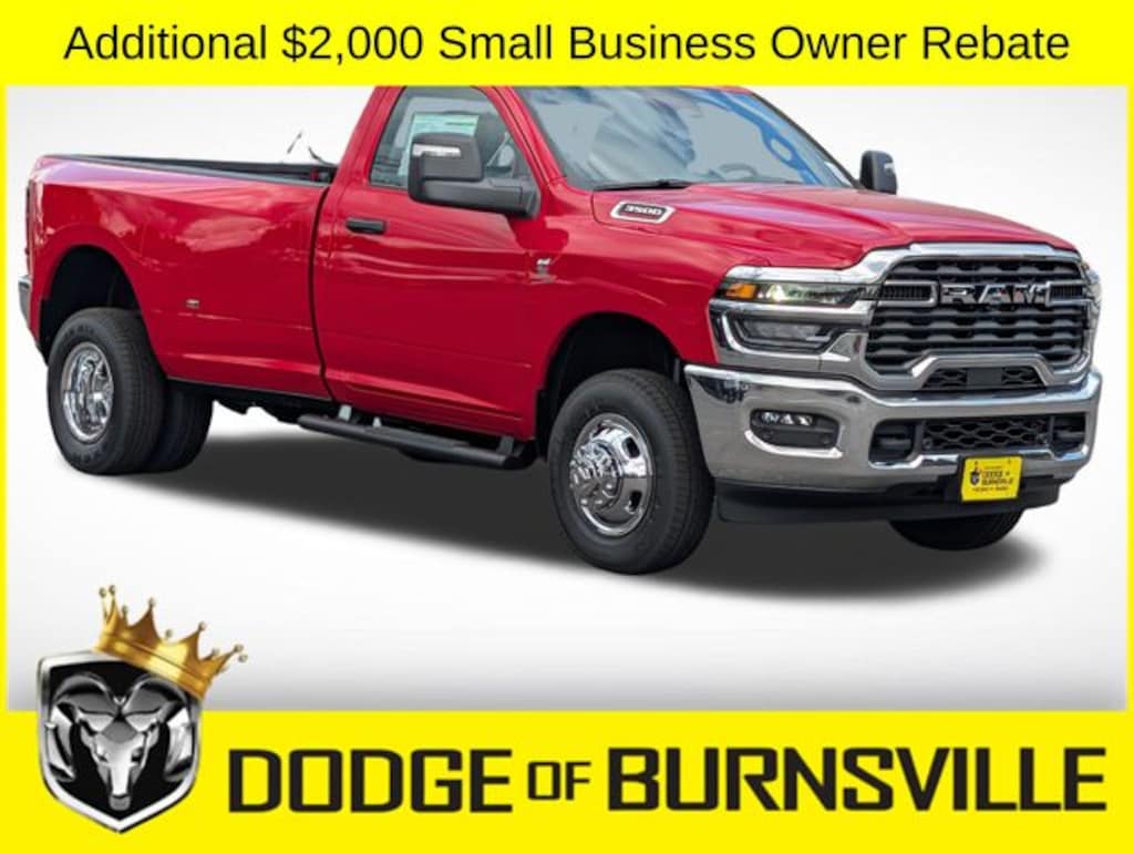 New 2026 Ram 3500 TRADESMAN REGULAR CAB 4X4 8' BOX Pickup
