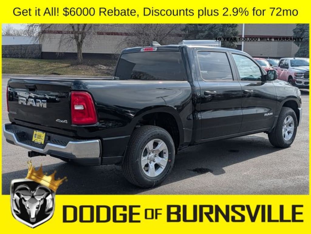 New 2026 Ram 1500 BIG HORN CREW CAB 4X4 5'7 BOX Pickup