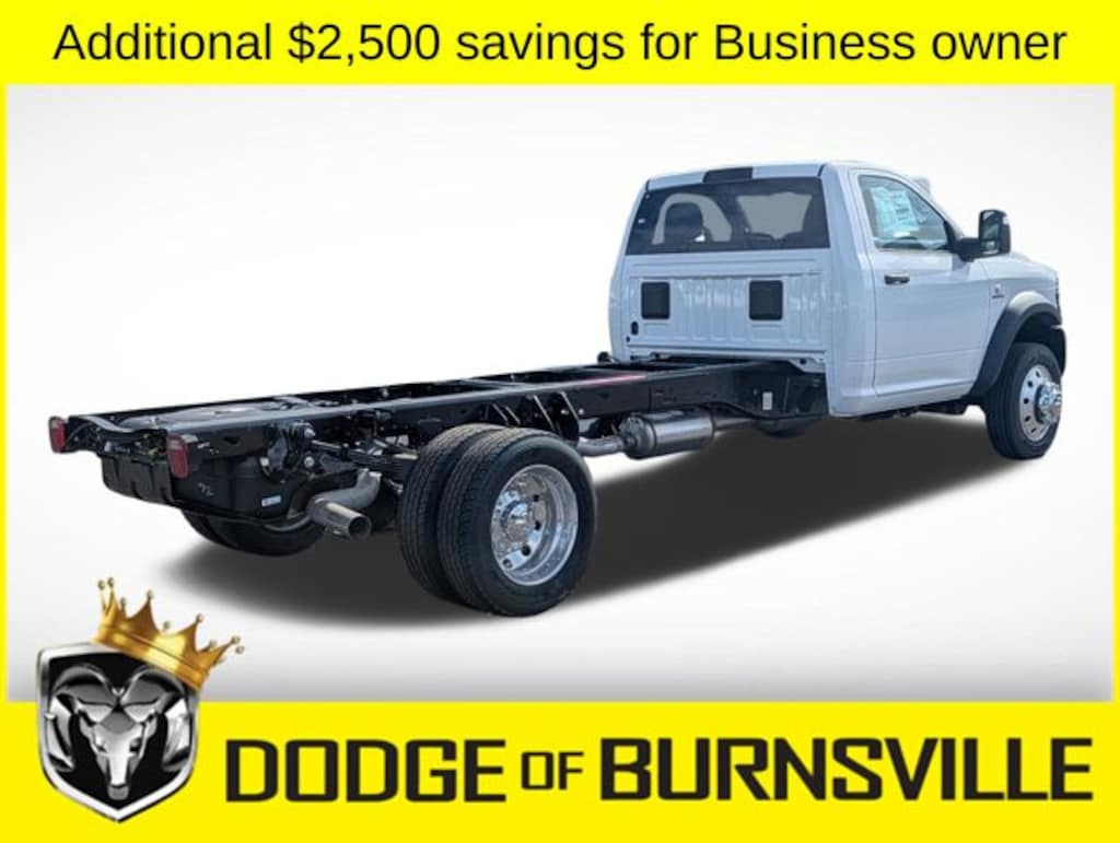 New 2026 Ram 5500 TRADESMAN CHASSIS REGULAR CAB 4X4 108' CA Pickup