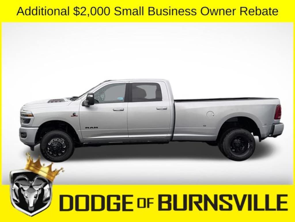 New 2026 Ram 3500 LARAMIE CREW CAB 4X4 8' BOX Pickup