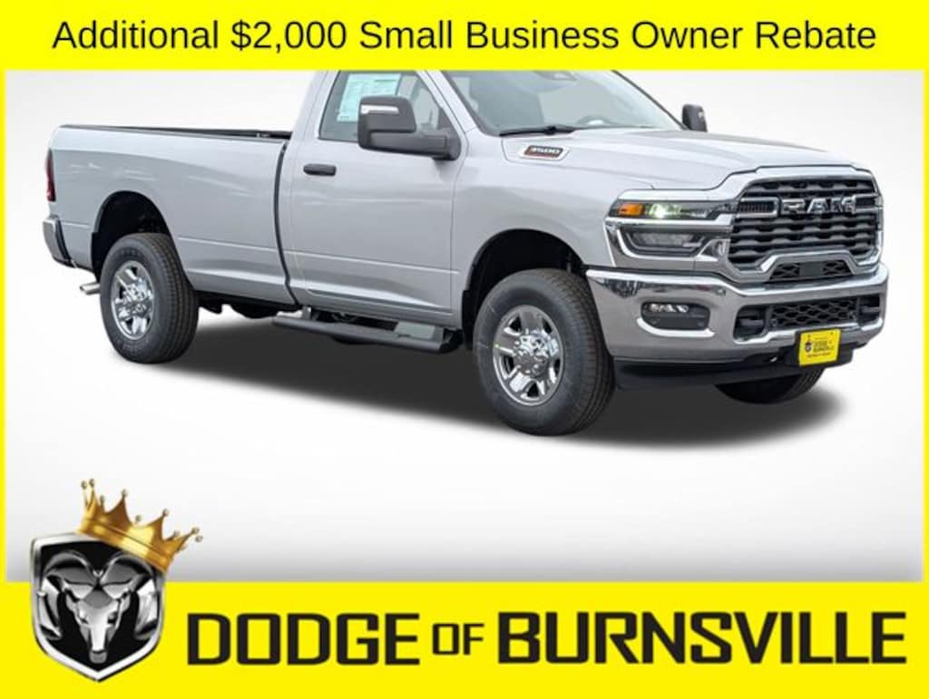 New 2026 Ram 3500 TRADESMAN REGULAR CAB 4X4 8' BOX Pickup
