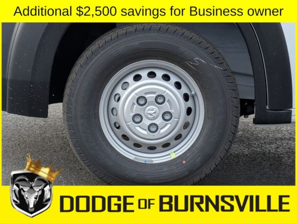 New 2026 Ram ProMaster PROMASTER 2500 TRADESMAN CARGO VAN HIGH ROOF 159' Cargo Van