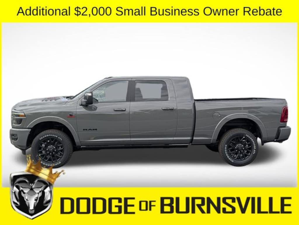 New 2026 Ram 3500 LIMITED MEGA CAB 4X4 6'4 BOX Pickup