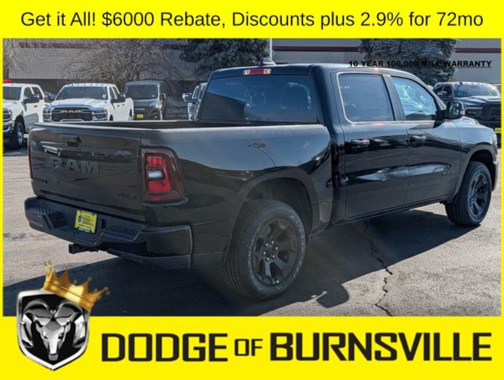 New 2026 Ram 1500 BIG HORN CREW CAB 4X4 5'7 BOX Pickup