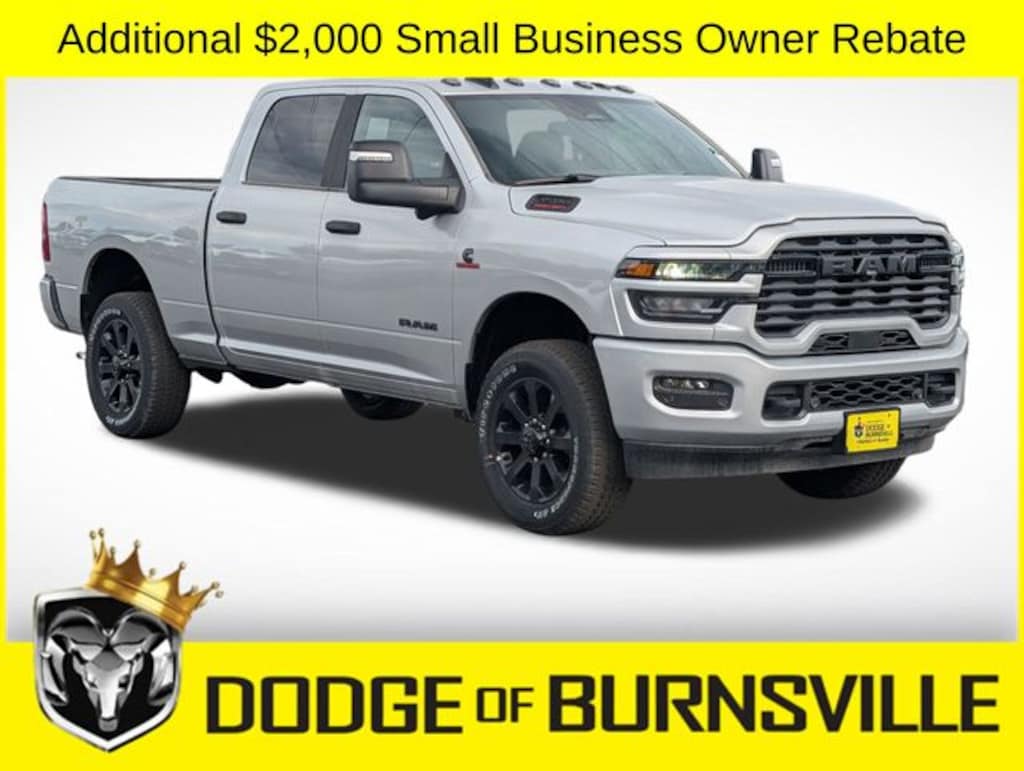 New 2026 Ram 3500 BIG HORN CREW CAB 4X4 6'4 BOX Pickup
