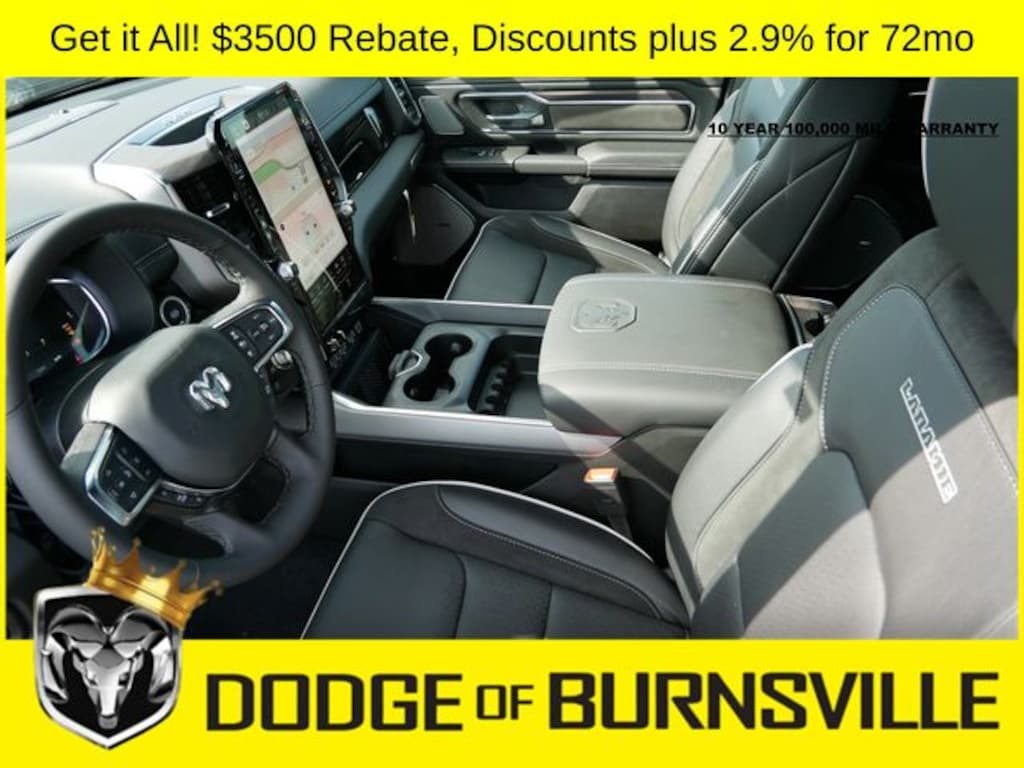 New 2026 Ram 1500 LARAMIE CREW CAB 4X4 5'7 BOX Pickup