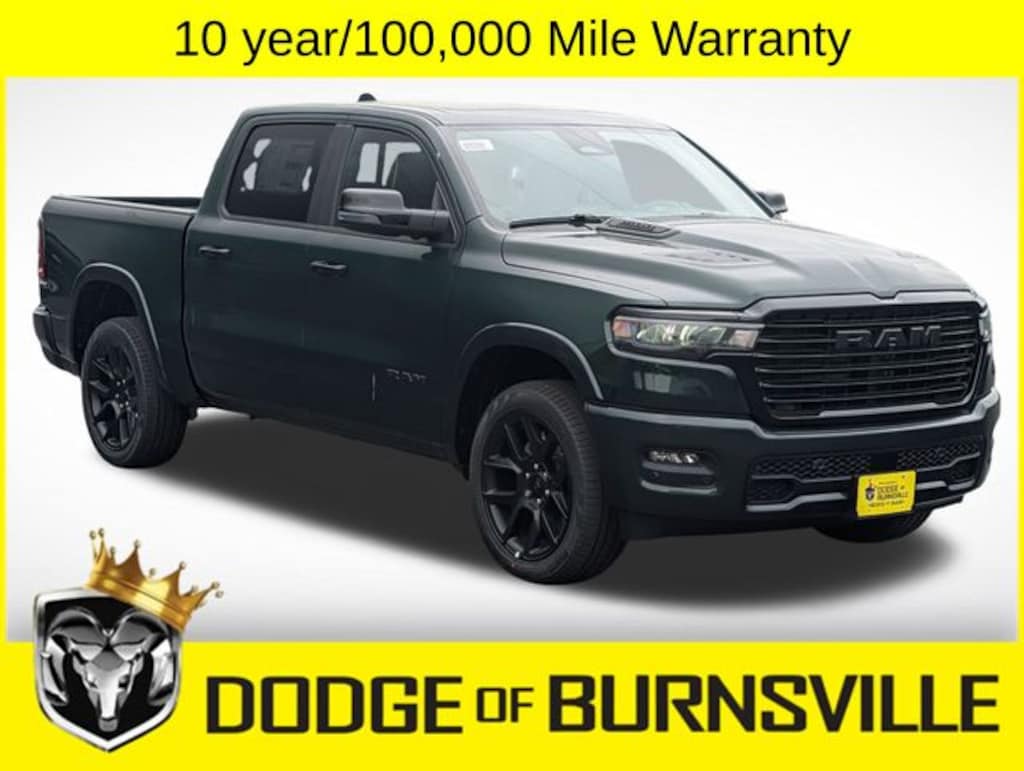 New 2026 Ram 1500 LARAMIE CREW CAB 4X4 5'7 BOX Pickup
