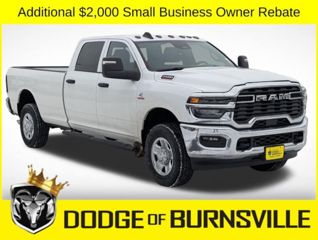 New 2026 Ram 2500 TRADESMAN CREW CAB 4X4 8' BOX Pickup