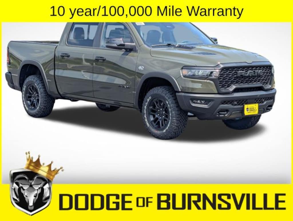 New 2026 Ram 1500 REBEL CREW CAB 4X4 5'7 BOX Pickup