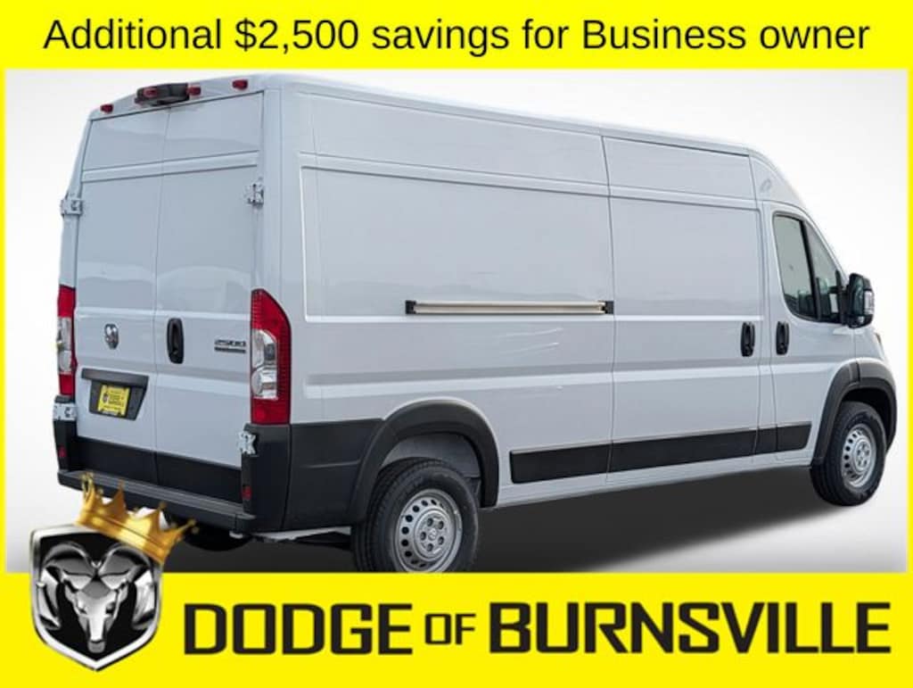 New 2026 Ram ProMaster PROMASTER 2500 TRADESMAN CARGO VAN HIGH ROOF 159' Cargo Van