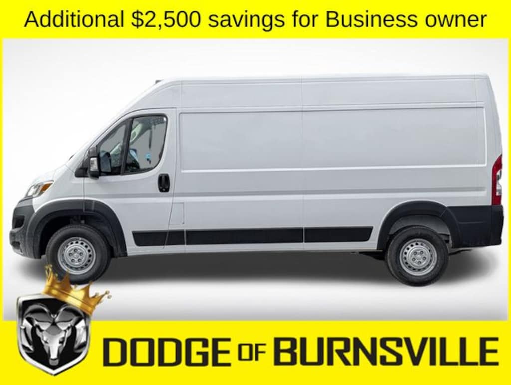 New 2026 Ram ProMaster PROMASTER 2500 TRADESMAN CARGO VAN HIGH ROOF 159' Cargo Van