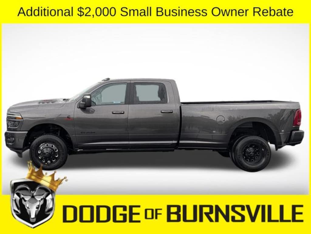 New 2026 Ram 3500 LARAMIE CREW CAB 4X4 8' BOX Pickup