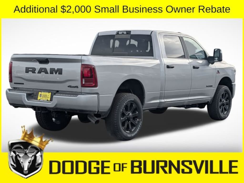 New 2026 Ram 3500 BIG HORN CREW CAB 4X4 6'4 BOX Pickup