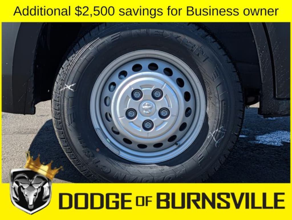 New 2026 Ram ProMaster PROMASTER 1500 TRADESMAN CARGO VAN HIGH ROOF 136' Cargo Van