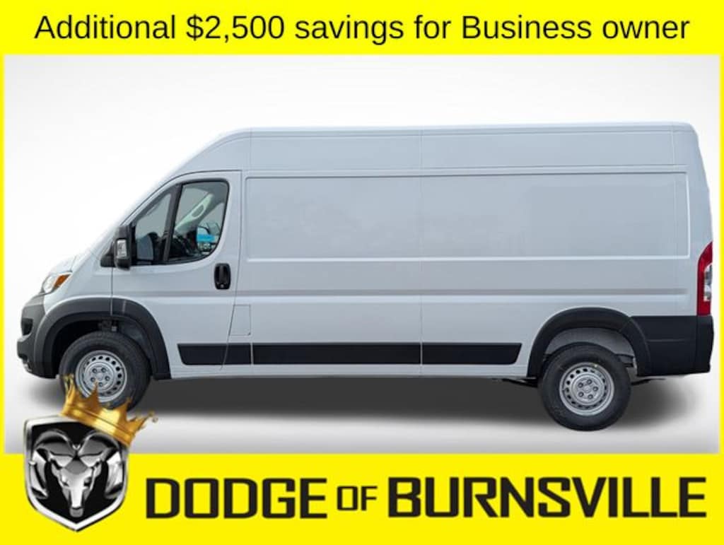 New 2026 Ram ProMaster PROMASTER 2500 TRADESMAN CARGO VAN HIGH ROOF 159' Cargo Van