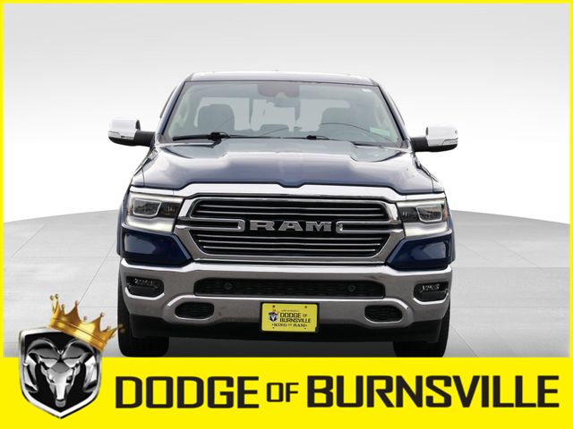 Used 2021 RAM Ram 1500 Pickup Laramie with VIN 1C6SRFJT8MN546538 for sale in Burnsville, Minnesota