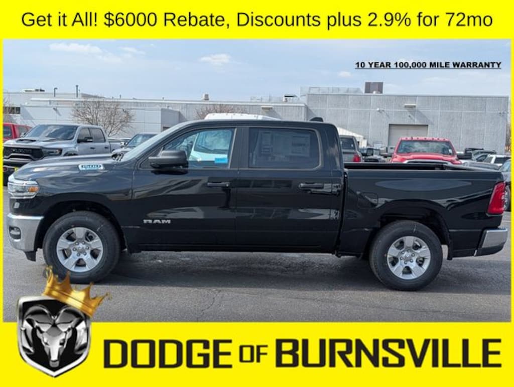 New 2026 Ram 1500 BIG HORN CREW CAB 4X4 5'7 BOX Pickup