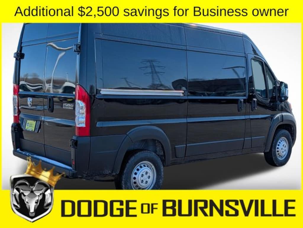 New 2026 Ram ProMaster PROMASTER 1500 TRADESMAN CARGO VAN HIGH ROOF 136' Cargo Van